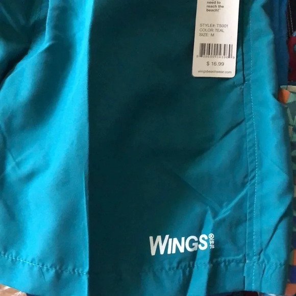 Wings men’s swimming trunks - Picture 5 of 8